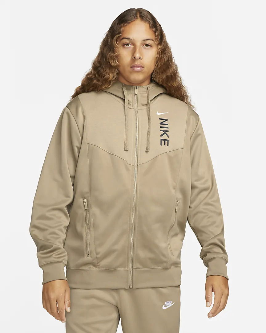 Mikina Nike Hybrid Full-Zip Hoodie Hnedá | DV2327-247, 0