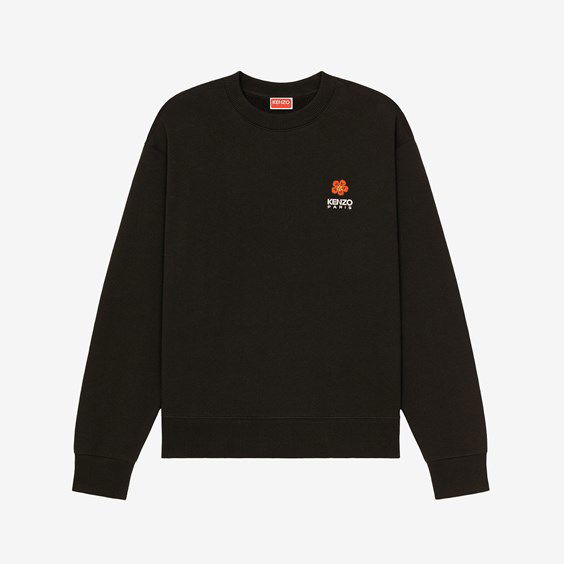 Mikina KENZO Boke Crest Classic Sweatshirt Čierna | FD55SW4404MF.99J, 0
