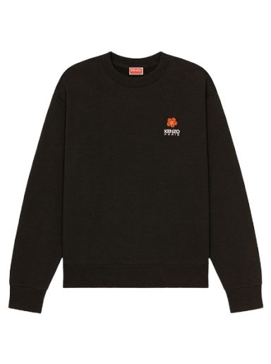 Mikina KENZO Boke Crest Classic Sweatshirt Čierna | FD55SW4404MF.99J