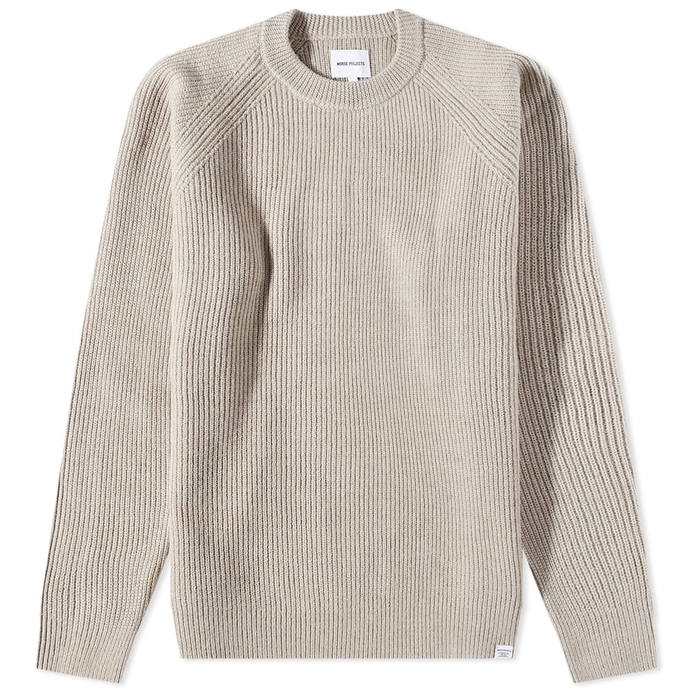 Sveter NORSE PROJECTS Roald Cotton Wool Knit Béžová | N45-0545-0920, 0