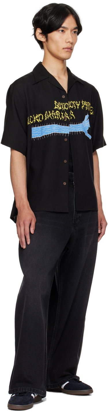 Košeľa WACKO MARIA WACKO MARIA x NECKFACE Short Sleeve Shirt Čierna | NECKFACE-WM-HI20, 3