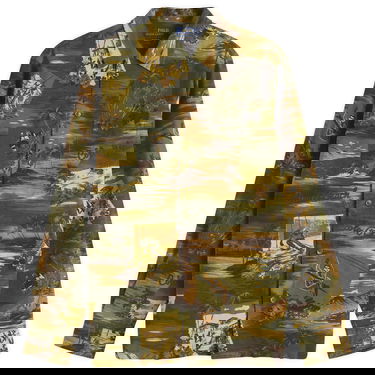Košeľa Polo by Ralph Lauren Ski Camo Corduroy Sports Shirt Zelené | 710958255001, 1