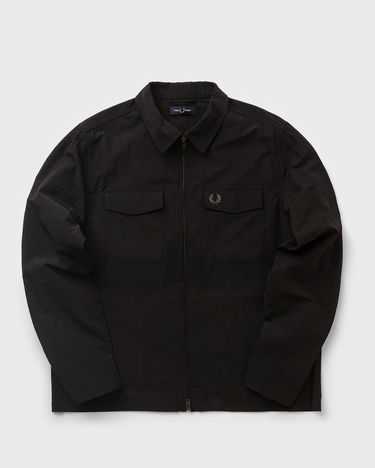 Košeľa Fred Perry Overshirt Pocket Čierna | M5684.236, 2