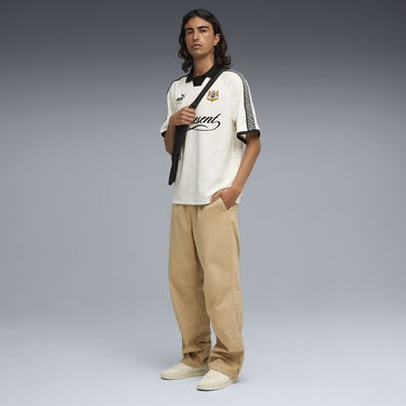 Dres Puma REPRESENT KING Collared Football Jersey Biela | 633784_31, 2