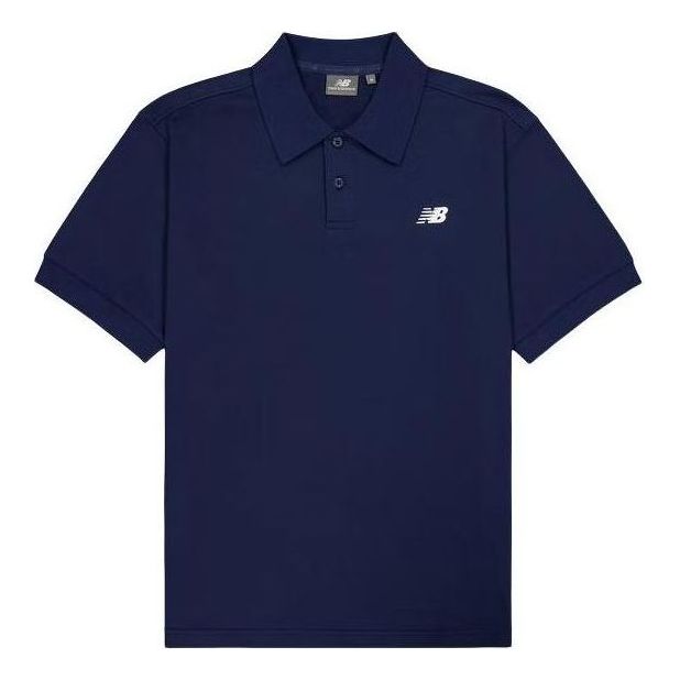 Polo tričko New Balance Polo Shirt Navy | NFE21011-NV