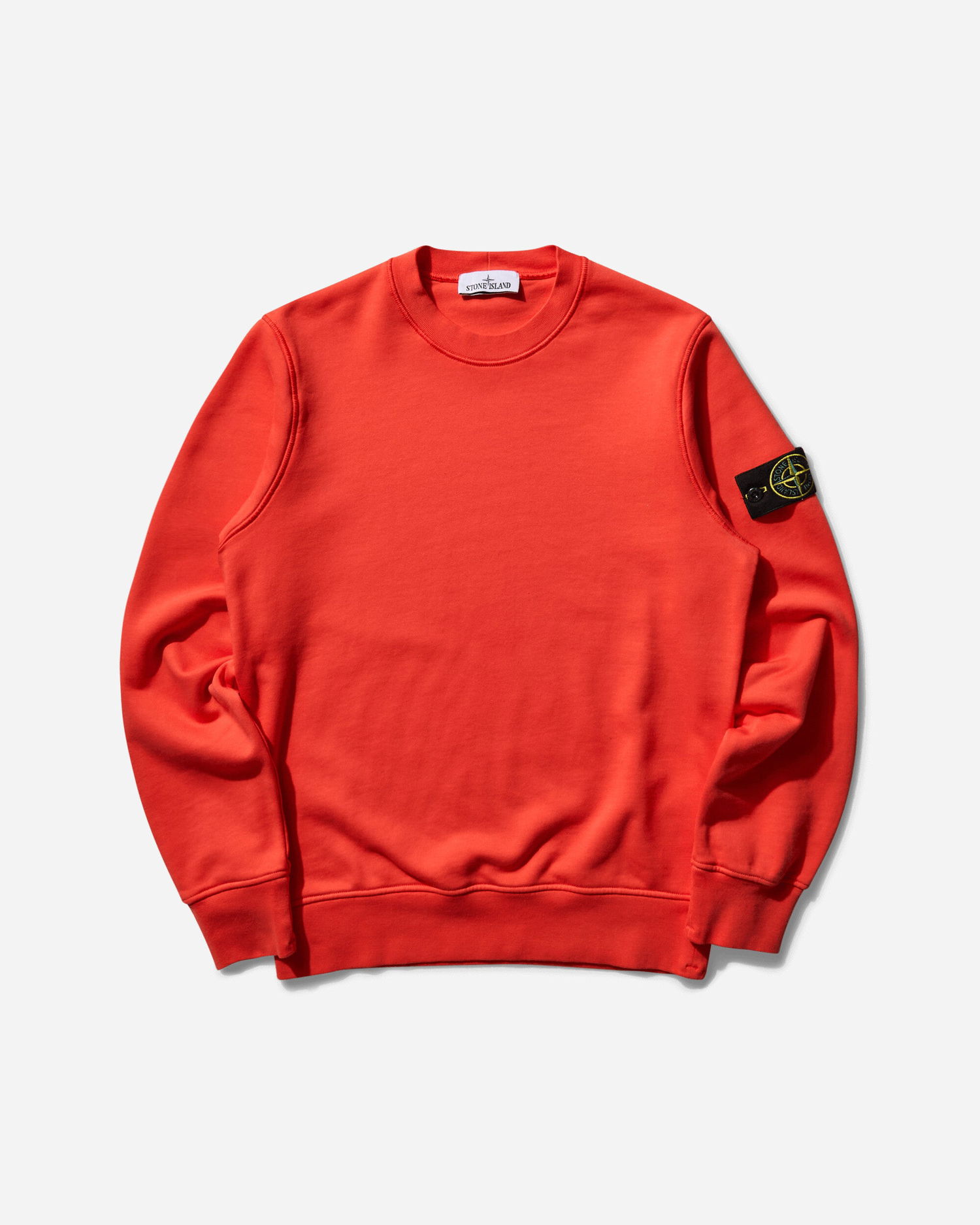 Mikina Stone Island Garment Dyed Crewneck Sweatshirt Červená | K1S15-6100044-S0051 V008A, 0