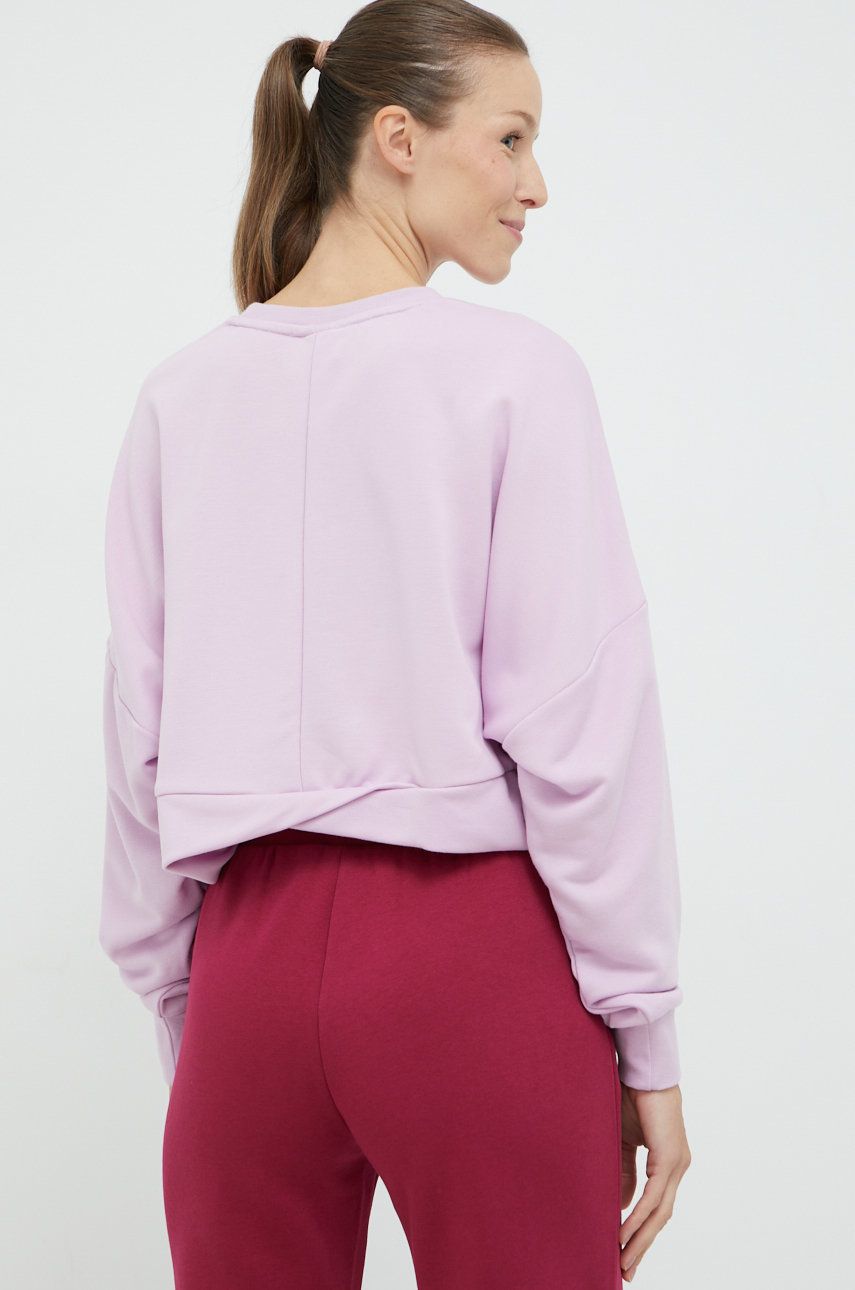 Mikina adidas Originals AEROREADY Studio Loose Sweatshirt Fialová | HM8710, 1
