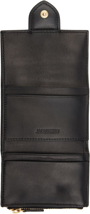 Peňaženka Jacquemus Le Chouchou 'Le Compact Bambino' Wallet Čierna | 23H233SL119-3000, 2