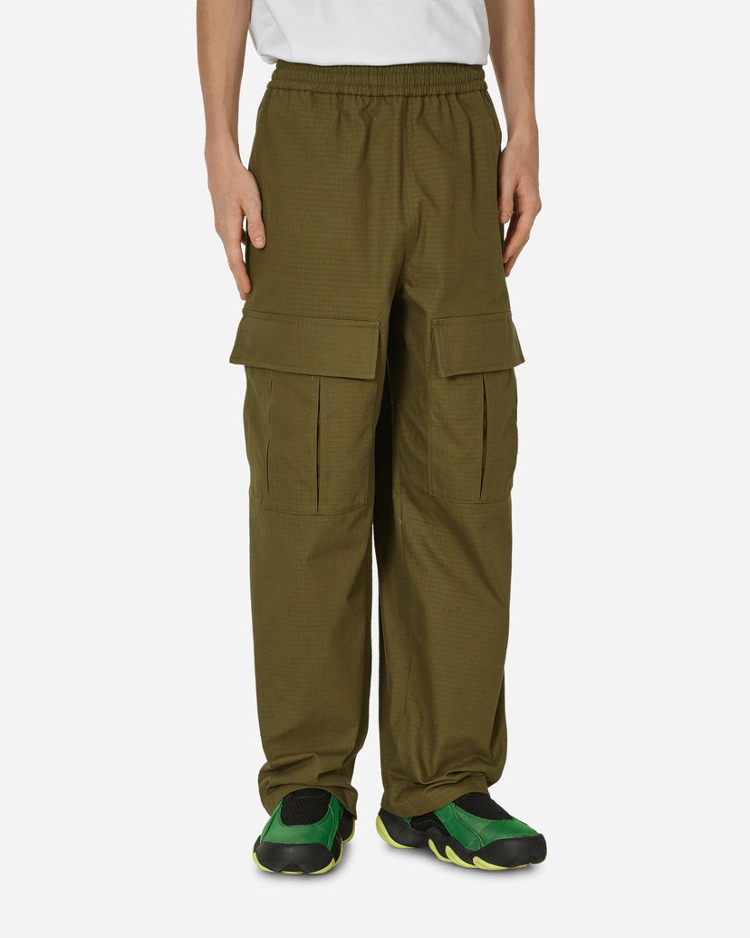 Nohavice Acne Studios Cargo Trousers Zelené | BK0560- AB7