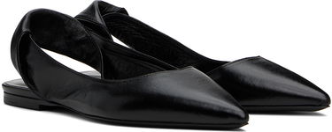 Oblečenie BY FAR BY FAR Yasha Slingback Flats Čierna | MWFFC024LL002BK001PL, 3