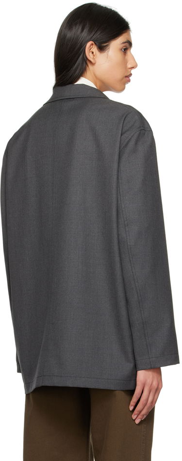 Bunda LEMAIRE Lemaire Workwear Double-Breasted Blazer Šedá | JA1002 LF1048, 2
