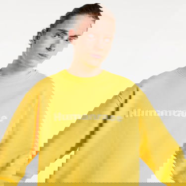 Mikina adidas Originals Pharrell Williams x Basics Crew Bold Žltá | HI5544, 0