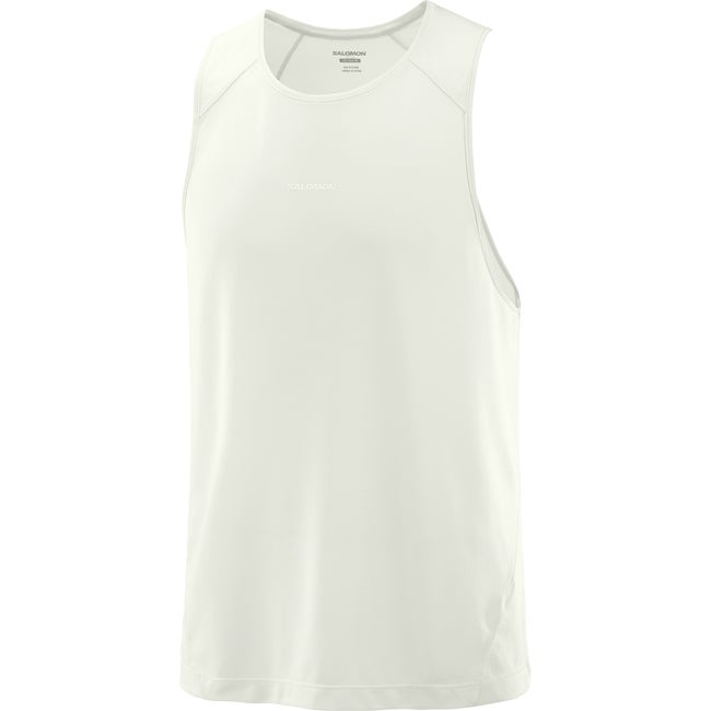 Tielko Salomon Shakeout Core Tank Top Biela | LC2435800, 1