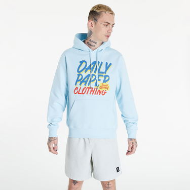 Mikina DAILY PAPER Renary Hoodie Modrá | 2213029, 2