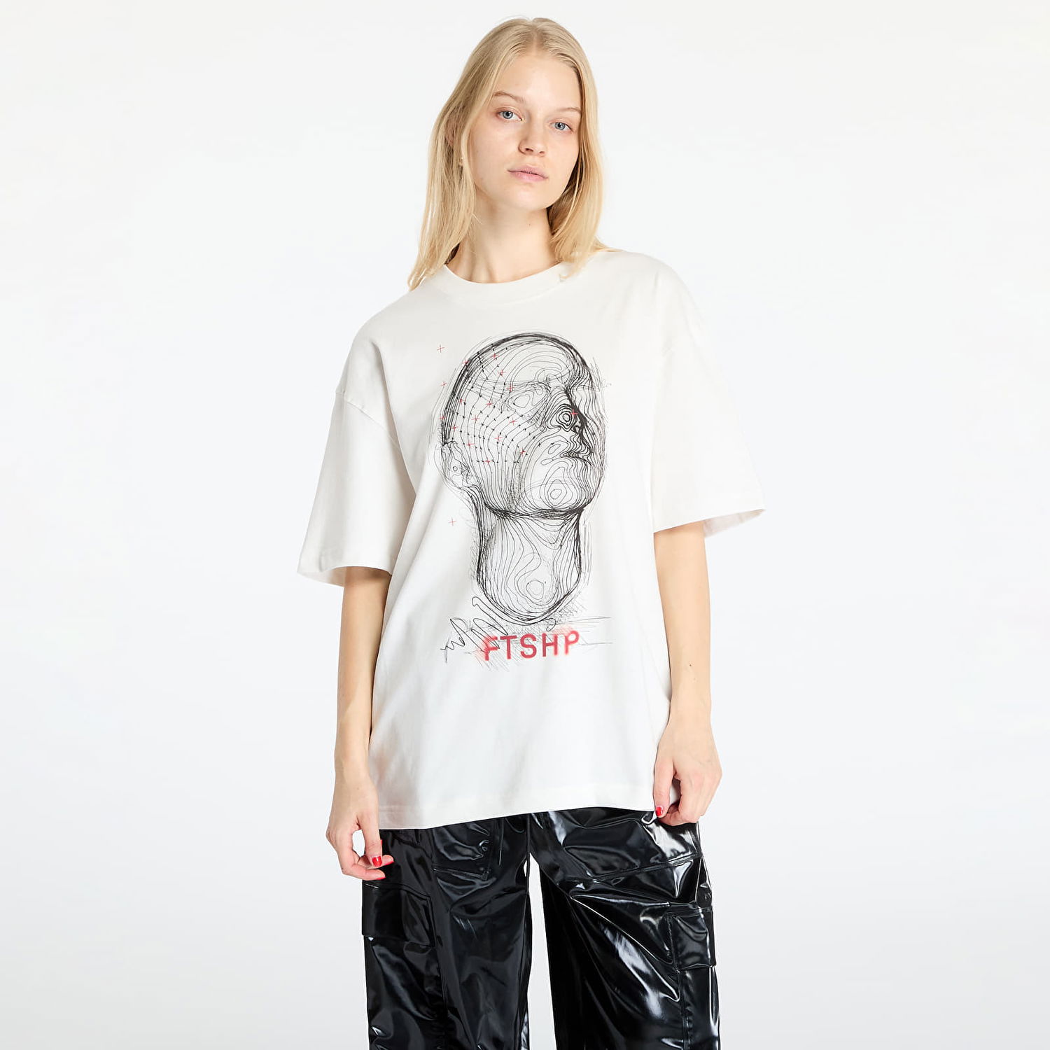 Tričko Footshop FTSHP Headless T-Shirt UNISEX White XS Biela | FTSHP_422, 1