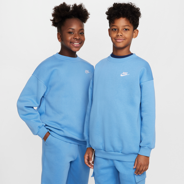 Mikina Nike Nike Sportswear Club Fleece Crew Sweatshirt Modrá | FD2923-489, 1