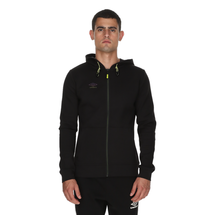 Mikina Umbro Full-Zip Hoodie The Game Čierna | UMA253M612-01