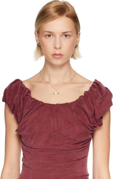 Náušnice Vivienne Westwood Noella Orb Stud Earrings Žltá | 6201037P-01R102-, 2