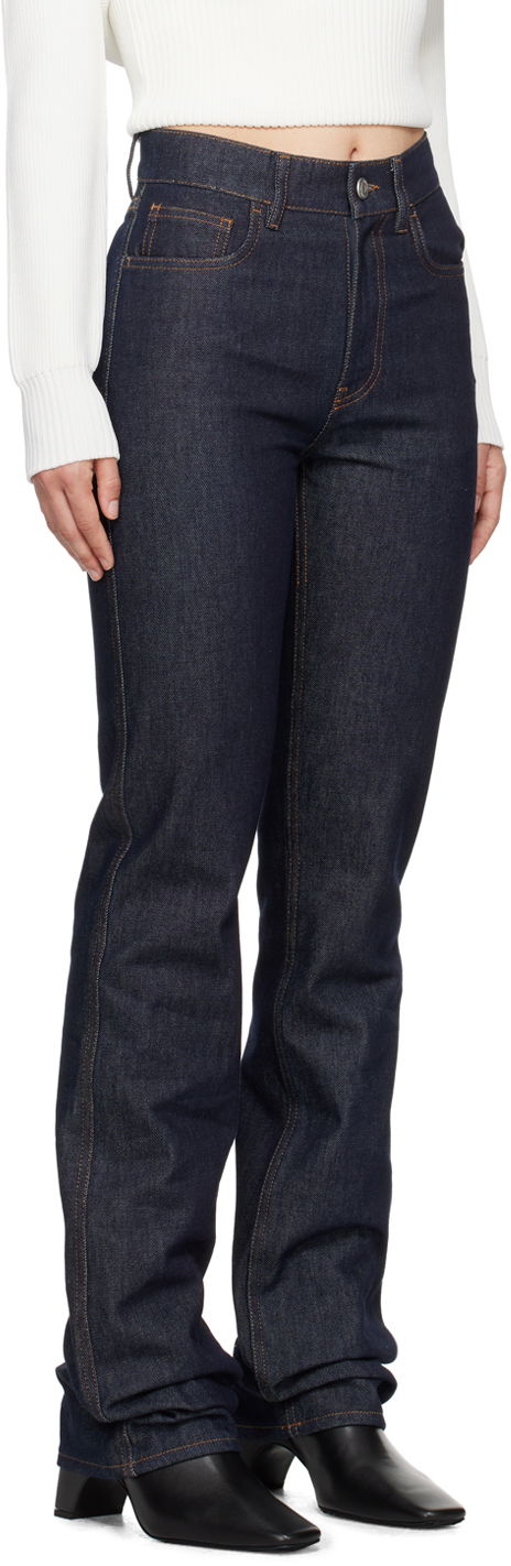 Džínsy Coperni Coperni Straight Leg Jeans Modrá | COPP78F2011, 1