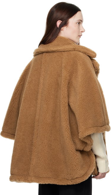 Kabáty Max Mara Max Mara George Teddy Cape Hnedá | 2424736052600 MM10739, 2