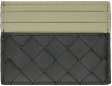 Peňaženka Bottega Veneta Intrecciato Card Holder Zelené | 749449 VCPQ5, 0