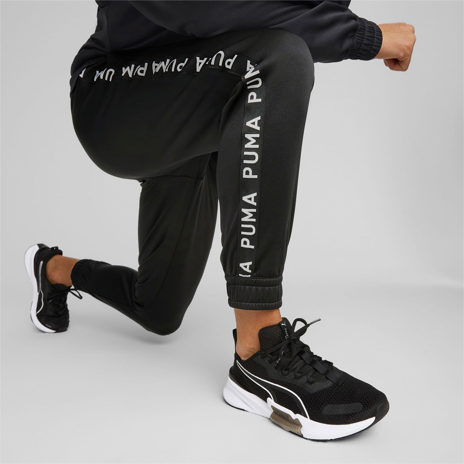 Tepláky Puma Fit PWRFLEECE Training Joggers Čierna | 523193_01, 1