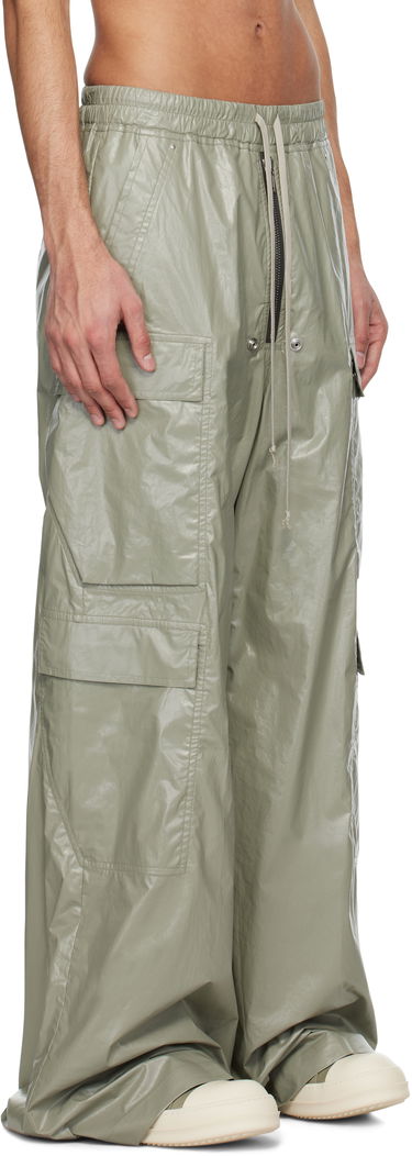 Cargo nohavice Rick Owens Rick Owens Hollywood Cargobela Cargo Pants Zelené | RU01E5339 MCT, 1