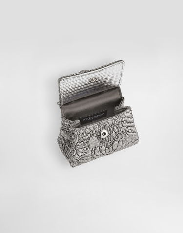 Kľúčenka Dolce & Gabbana Brocade Airpods Case Keychain Onesize Metalická | BI3260AR81780998, 2
