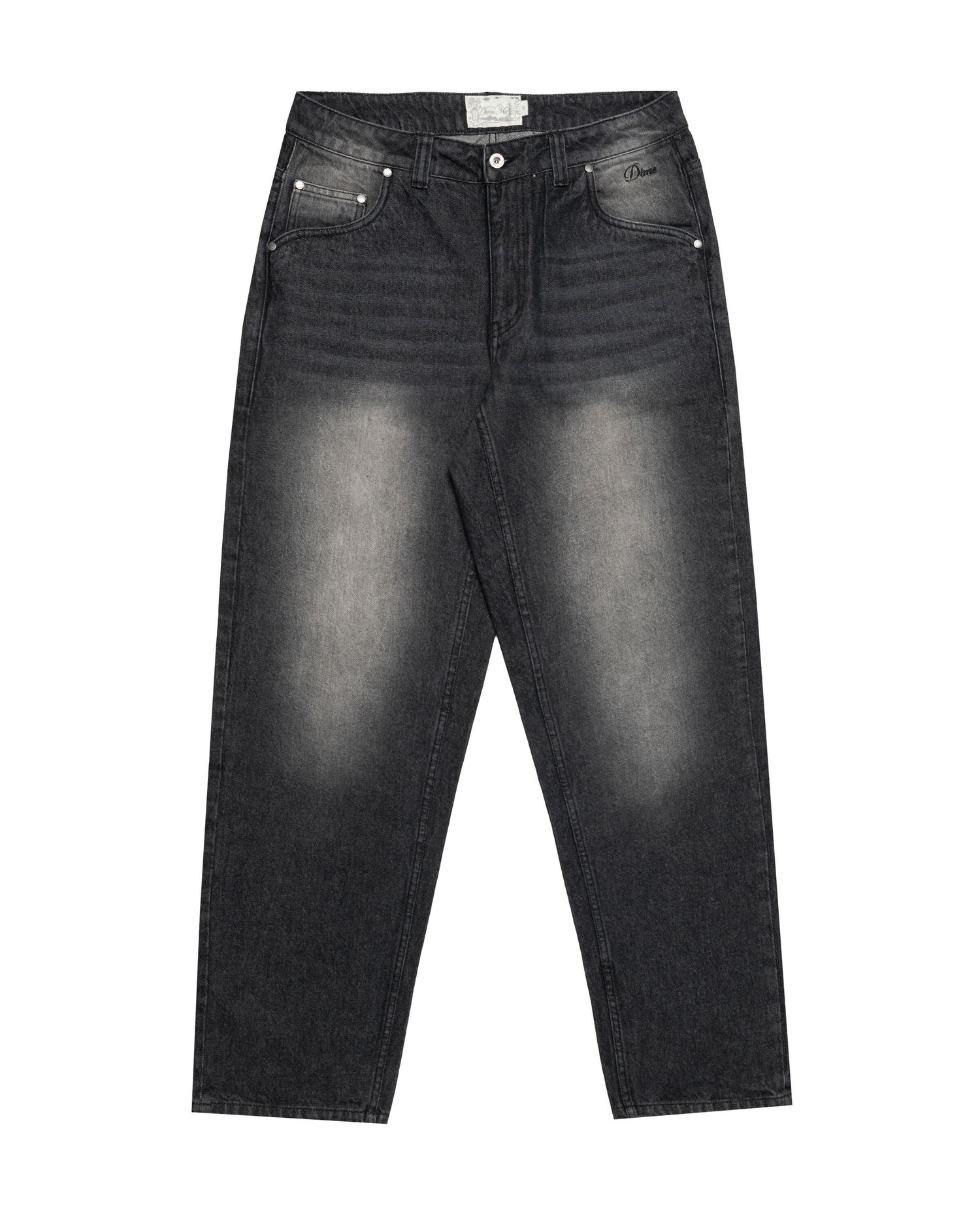 Džínsy Dime Dime Relaxed Fit Jeans Čierna | DIMEFA2515BLK, 0