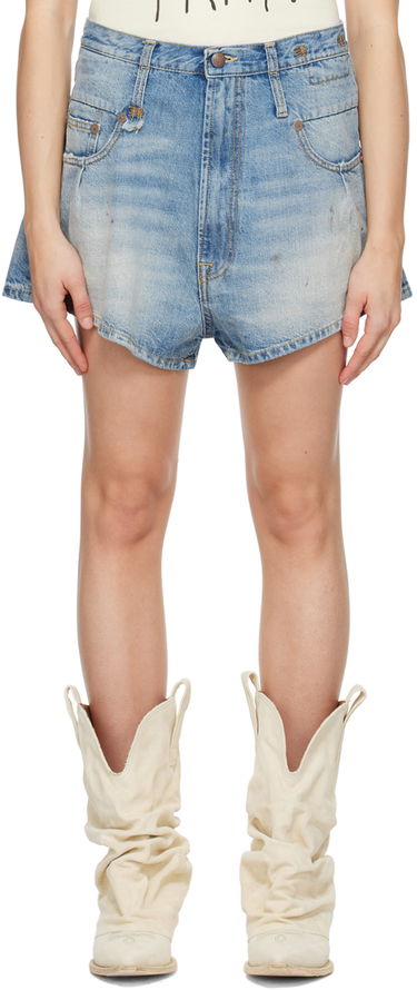 Šortky R13 R13 Venti Denim Shorts Modrá | R13WD116-D111A, 0