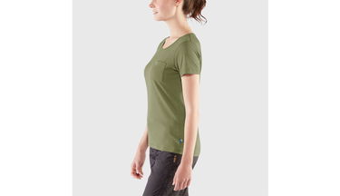 Tričko FJÄLLRÄVEN Övik T-Shirt Zelené | F83525-620, 2