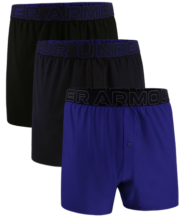 Boxerky Under Armour Performance Tech Mesh Boxer Short (3-Pack) Modrá | 1390498-400, 0