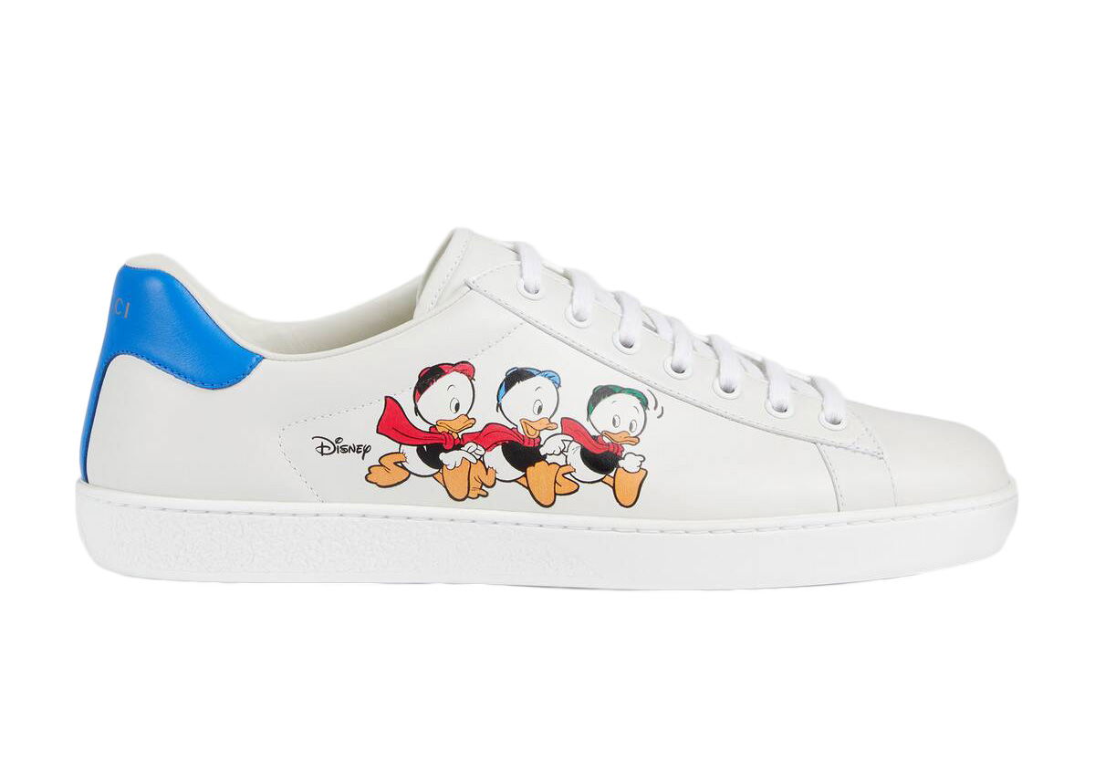 Tenisky a topánky Gucci Ace x Disney Huey, Dewey, Louie (W) Biela | 649400 AYO70 9062, 0