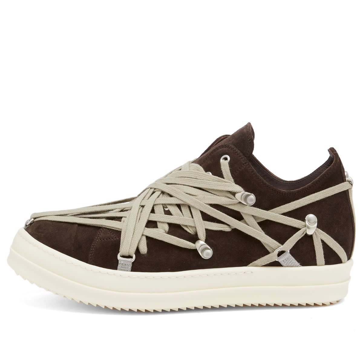 Tenisky a topánky Rick Owens Rick Owens Megalaced Low Hnedá | RU01E5886-LVSW1-141, 1