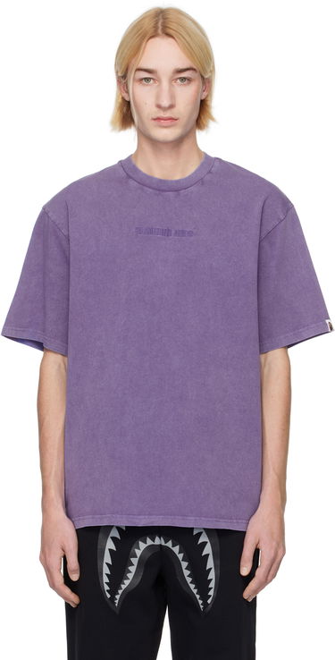 Tričko BAPE Relaxed Fit Logo T-Shirt Fialová | 001CSK801309M, 0