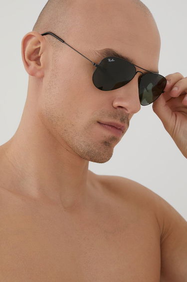 Slnečné okuliare Ray-Ban Ray-Ban Aviator Large Metal Sunglasses Čierna | 0RB3025.L2823.58, 1
