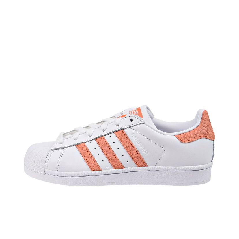Tenisky a topánky adidas Originals Superstar Footwear White Chalk Coral W Biela | CG5462