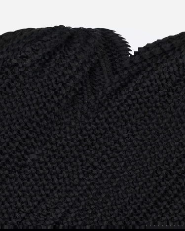 Kulicha Needles Embroidered Logo Ribbed Beanie Čierna | NS064 D, 5