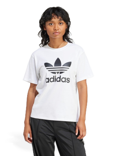 Tričko adidas Originals Trefoil Regular T-Shirt Biela | IR9534