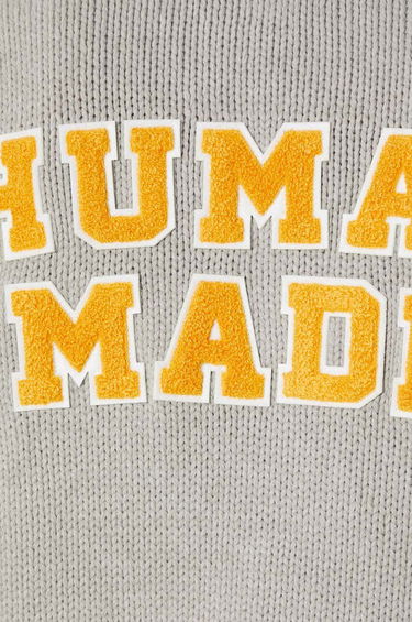 Sveter Human Made Low Gauge Knit Cardigan Šedá | HM27CS036, 4