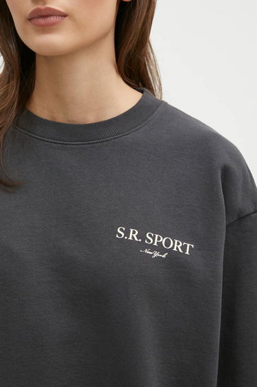 Sveter Sporty & Rich Sporty & Rich Wimbledon Sweatshirt Šedá | ST071512304BA02, 7