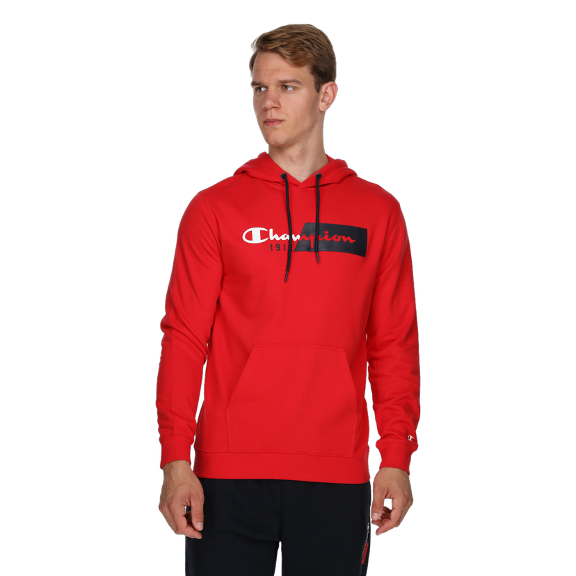 Mikina Champion CLASSIC LABEL Hoodie Červená | 219958-RS001