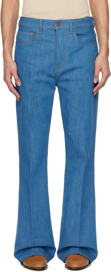 Džínsy AMIRI AMIRI Creased Flare Jeans Modrá | AMDNFR1011, 0
