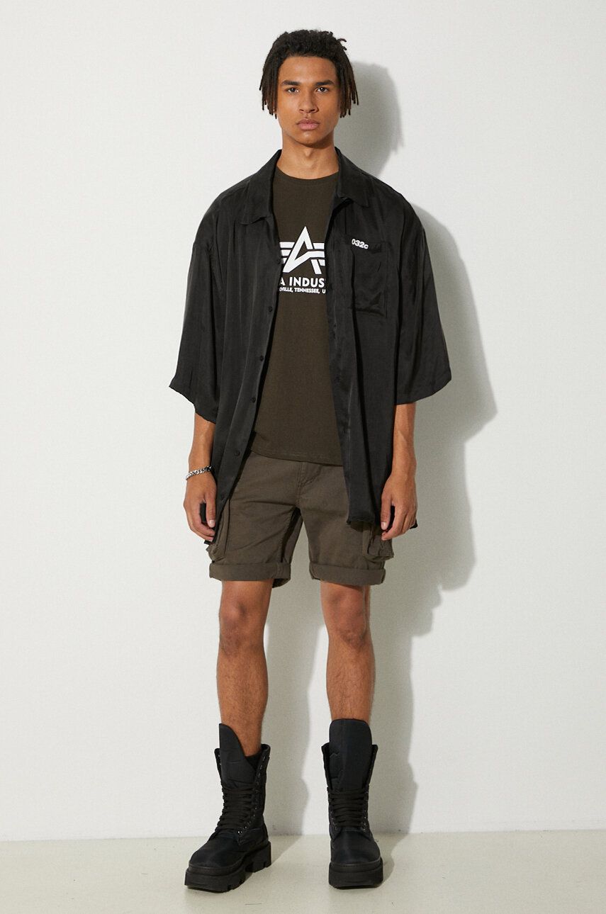Cargo nohavice Alpha Industries Cargo Shorts Šedá | 176203.136, 1
