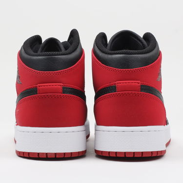 Tenisky a topánky Jordan Air Jordan 1 Retro Mid ''Gym Red'' GS Červená | 554725-610, 3