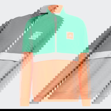 Vetrovka adidas Performance Adicross 1/2-Zip Golf Oranžová | EEW06, 2