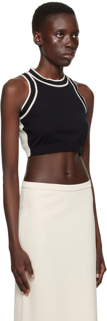 Tielko Max Mara Max Mara Ruggero Knit Tank Top Čierna | 2411361062600, 1