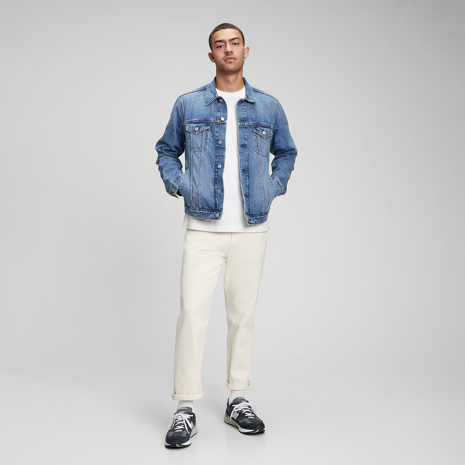 Bunda GAP Denim Jacket Modrá | 819576-00, 0