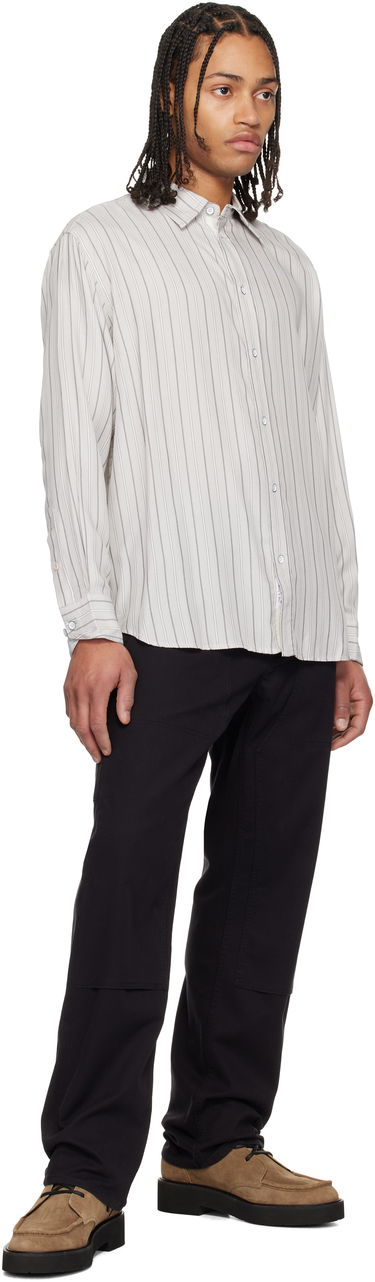 Košeľa rag & bone rag & bone Matthew Striped Shirt Biela | MBW24HA006PKML, 3