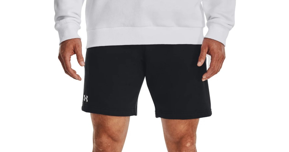 Šortky Under Armour Rival Fleece Shorts Čierna | 1379779-001, 1